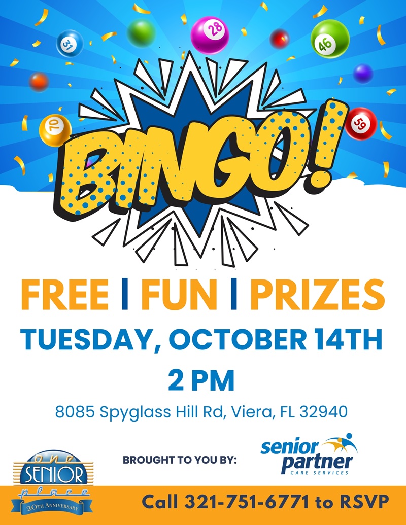 BINGO! Hosted by Senior Partner Care Services