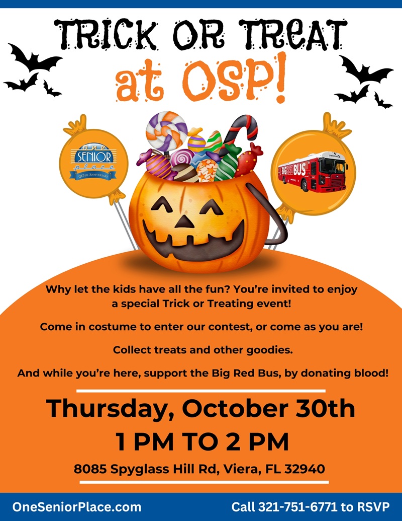 Trick or Treat at OSP!