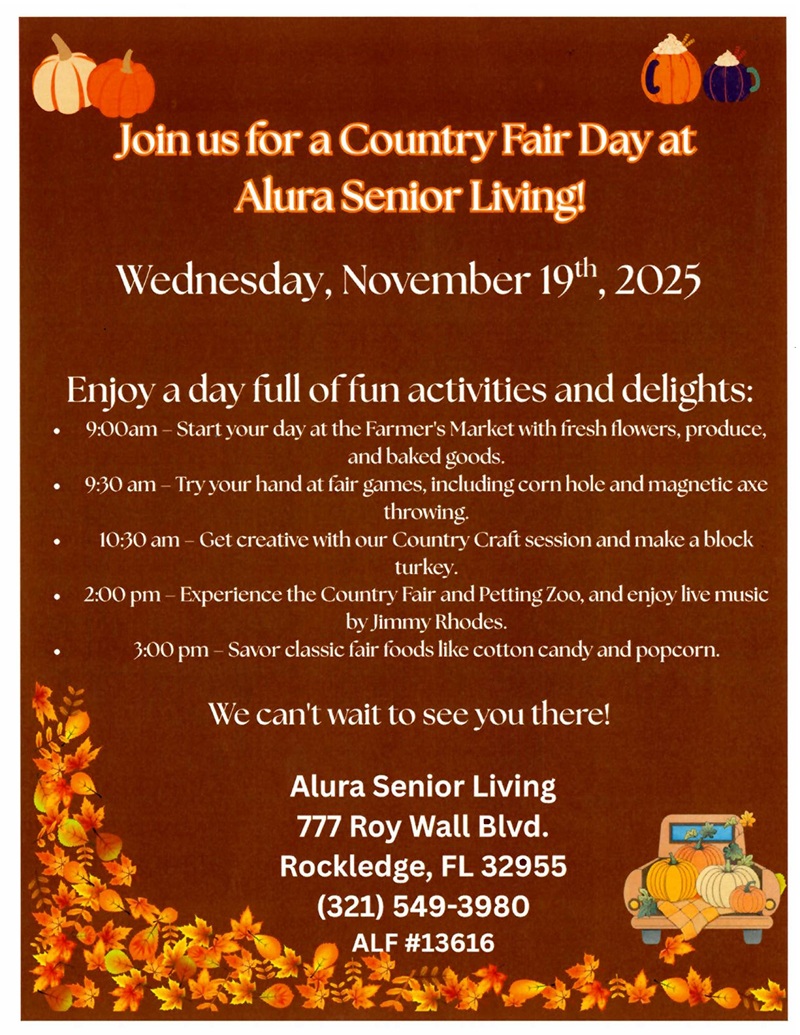 Country Fair at Alura Senior Living