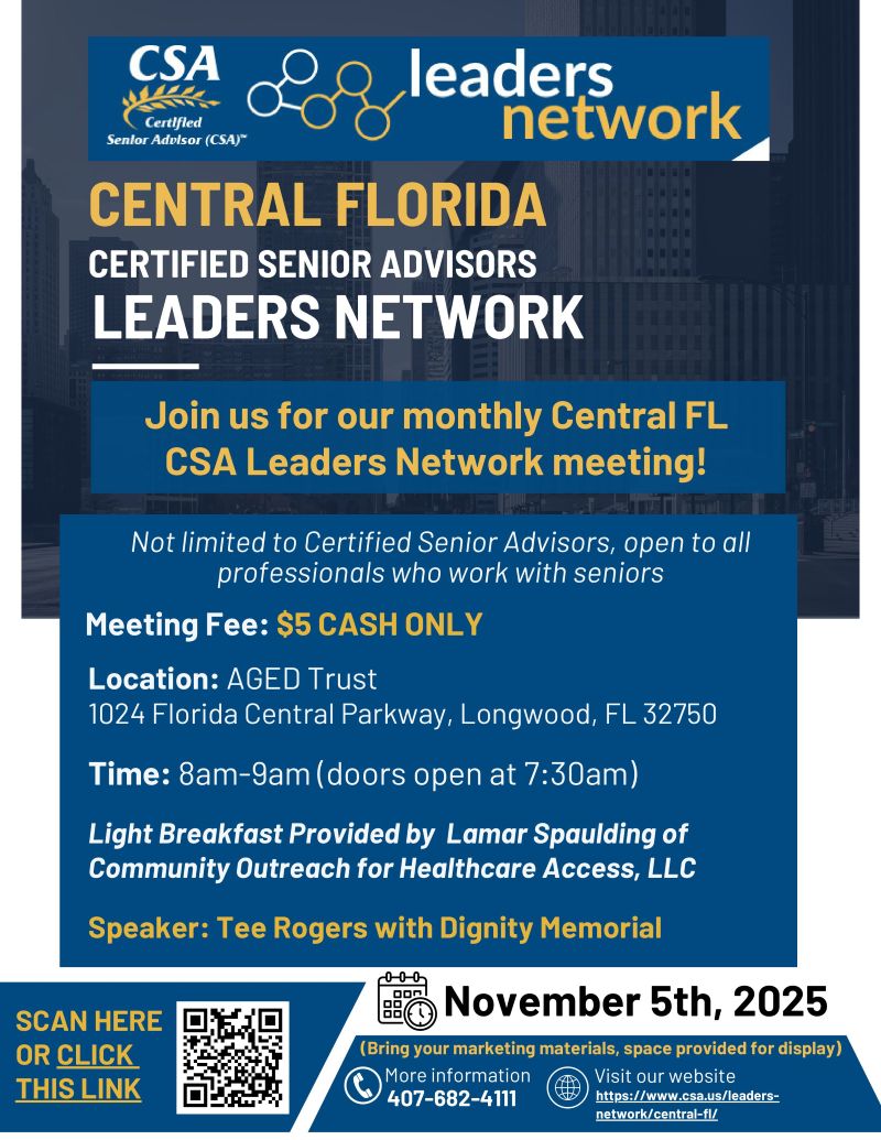 CSA Leaders Network Breakfast