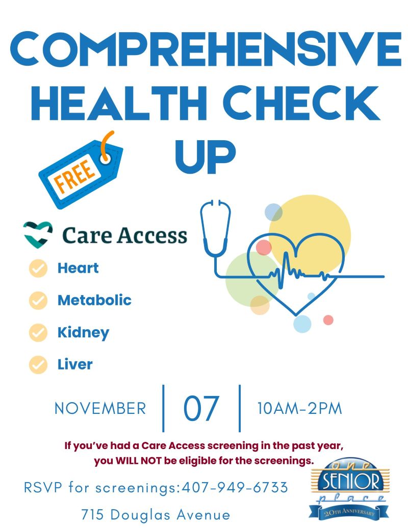 Comprehensive Health Screenings