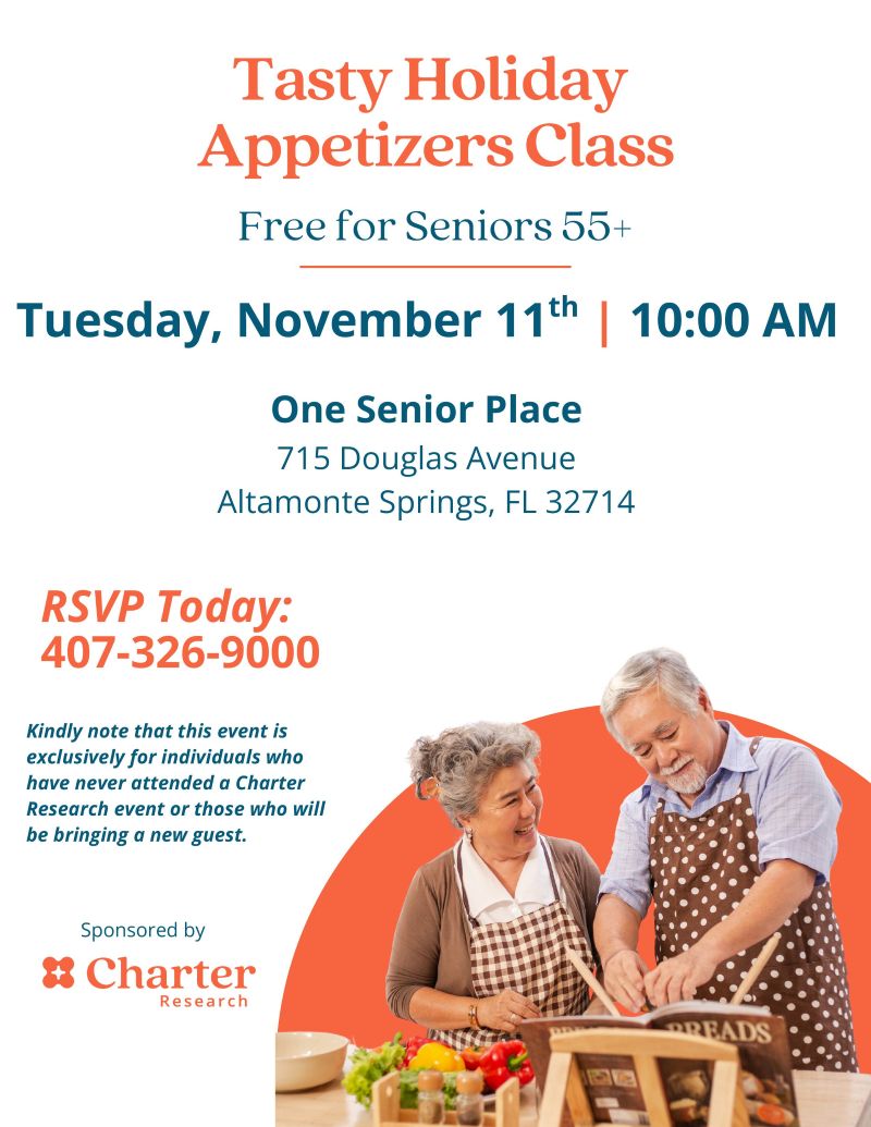 Tasty Holiday Appetizers Class