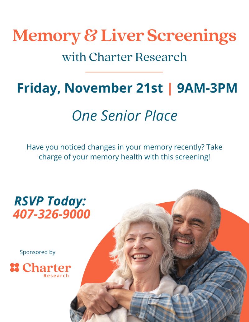 Memory & Liver Screenings