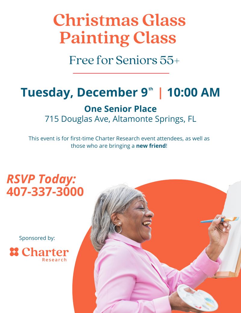 Christmas Glass Painting Class