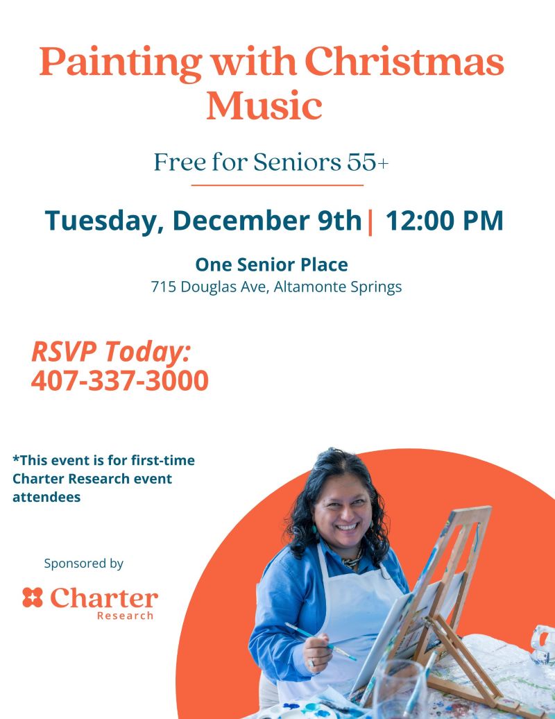 Painting with Christmas Music