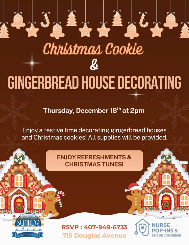 Christmas Cookie & Gingerbread House Decorating