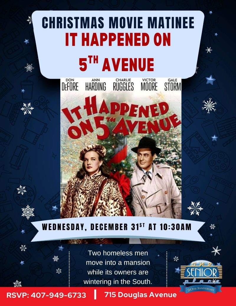 Movie Matinee: It Happened on Fifth Avenue
