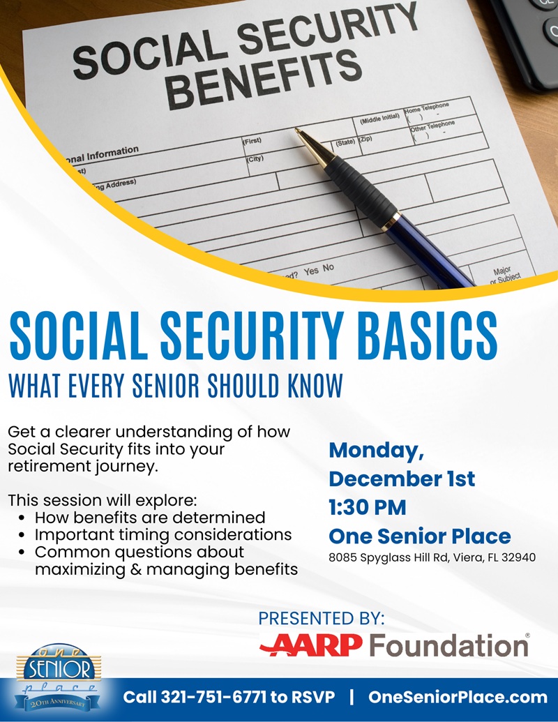 Social Security Basics: What Every Senior Should Know