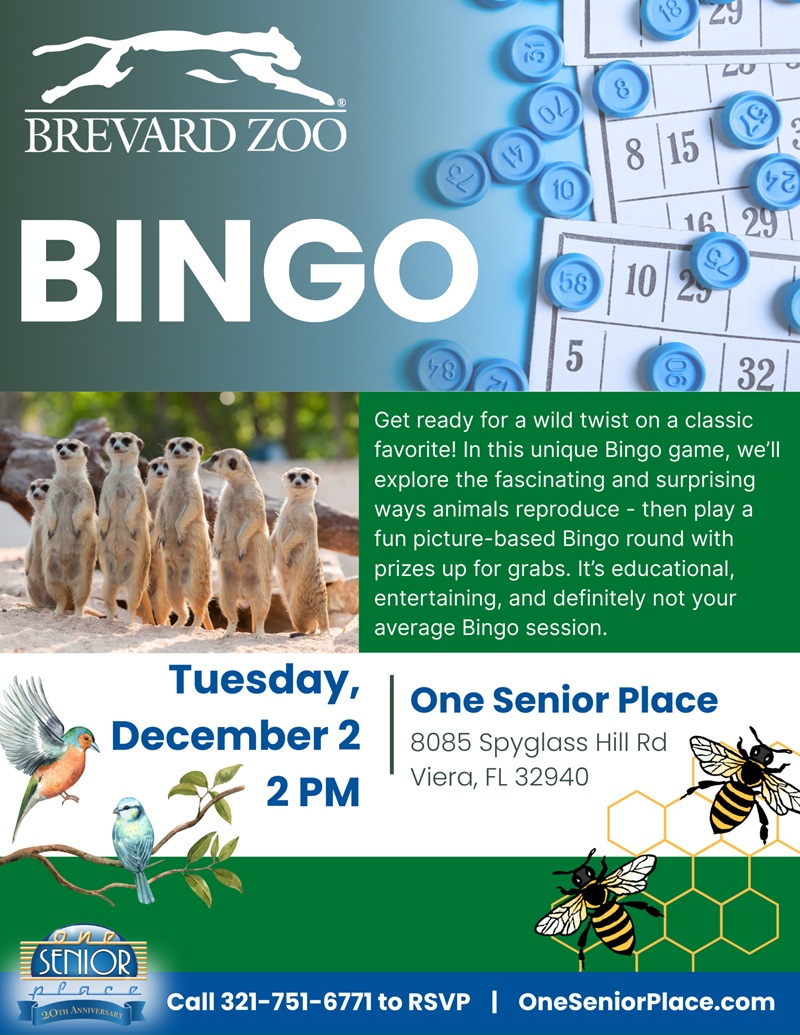 BINGO! Hosted by Brevard Zoo