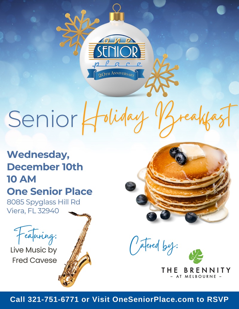 Senior Holiday Breakfast