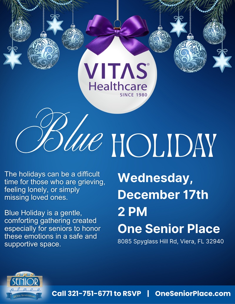 Blue Holiday (Finding Peace During the Holidays) w/ VITAS Healthcare