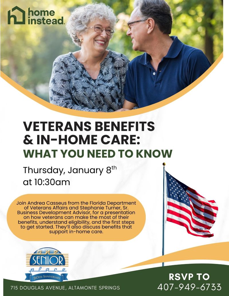 Veterans Benefits & In-Home Care: What You Need to Know