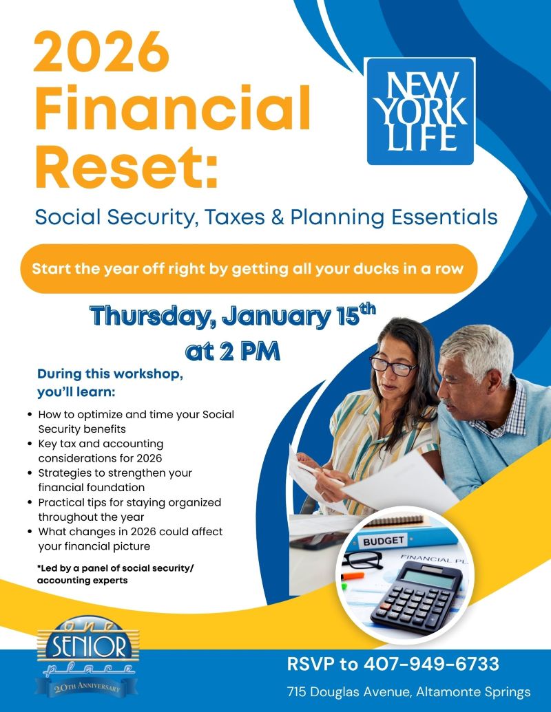 2026 Financial Reset: Social Security, Taxes & Planning Essentials