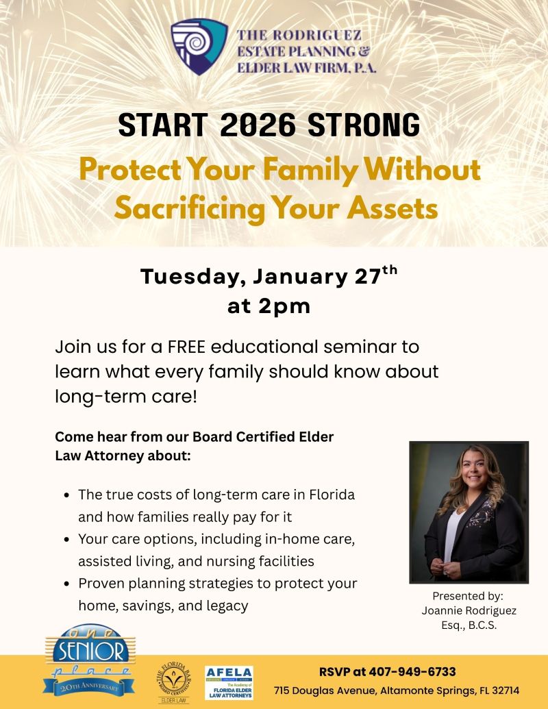 Start 2026 Strong- Protecting Your Family Without Sacrificing Your Assets