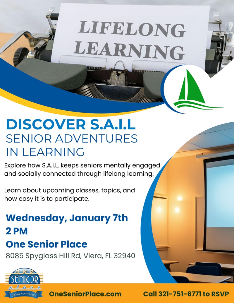 Discovering S.A.I.L: Senior Adventures in Learning