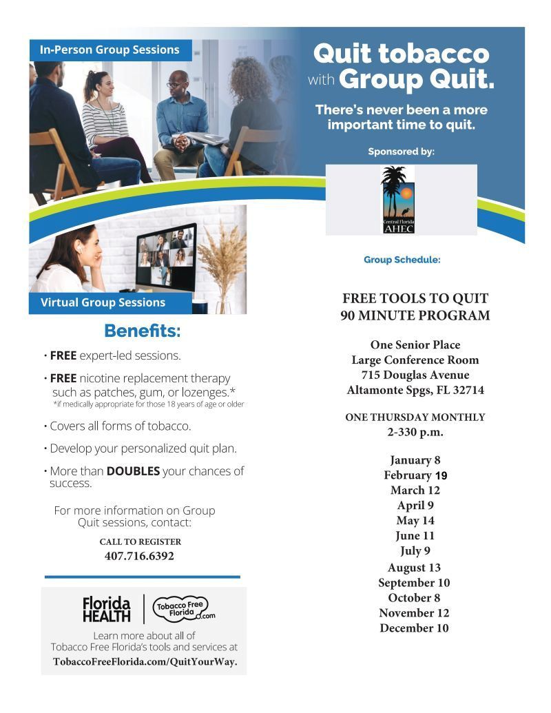 2026 Stop Smoking Support Group