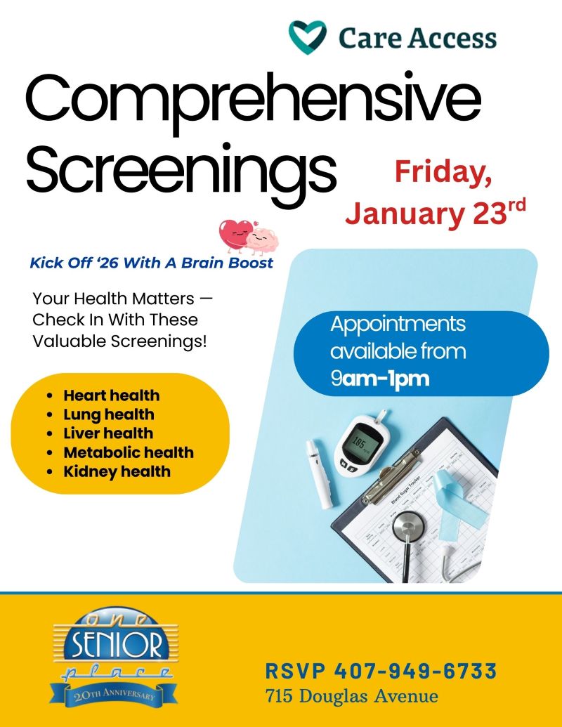 Comprehensive Screenings