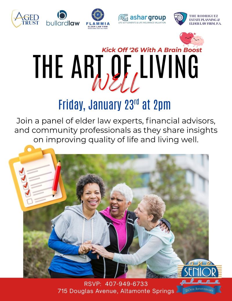 The Art of Living Well - Kick Off ’26 with a Brain Boost