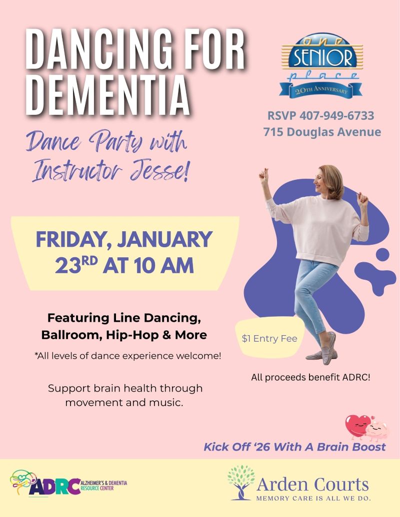 Dancing For Dementia – Kick Off ’26 with a Brain Boost