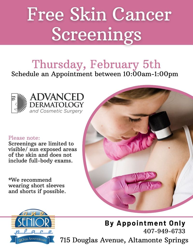 Free Skin Cancer Screenings