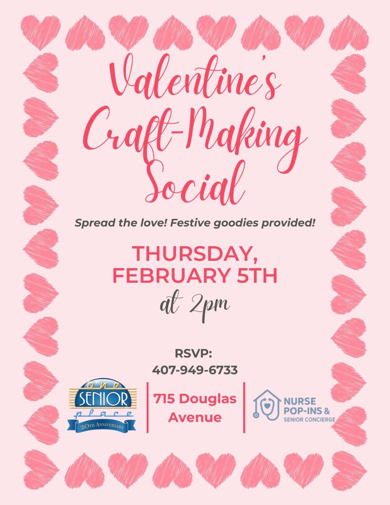 Valentine's Craft-Making Social