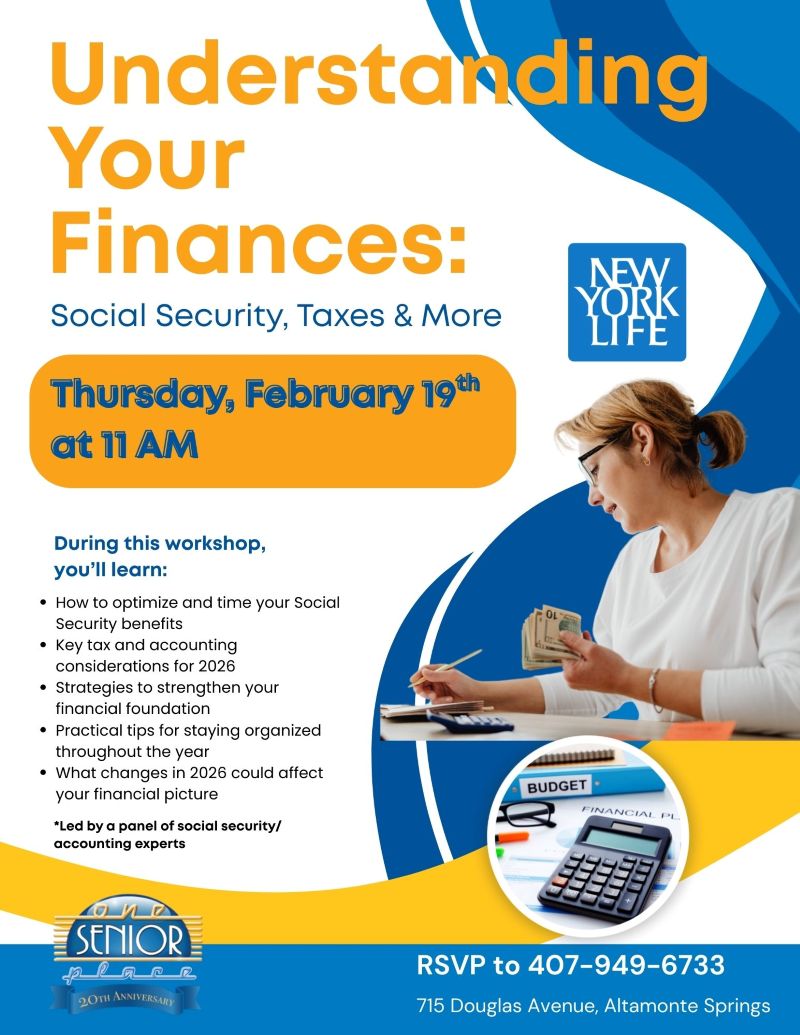 Understanding Your Finances: Social Security, Taxes, & More