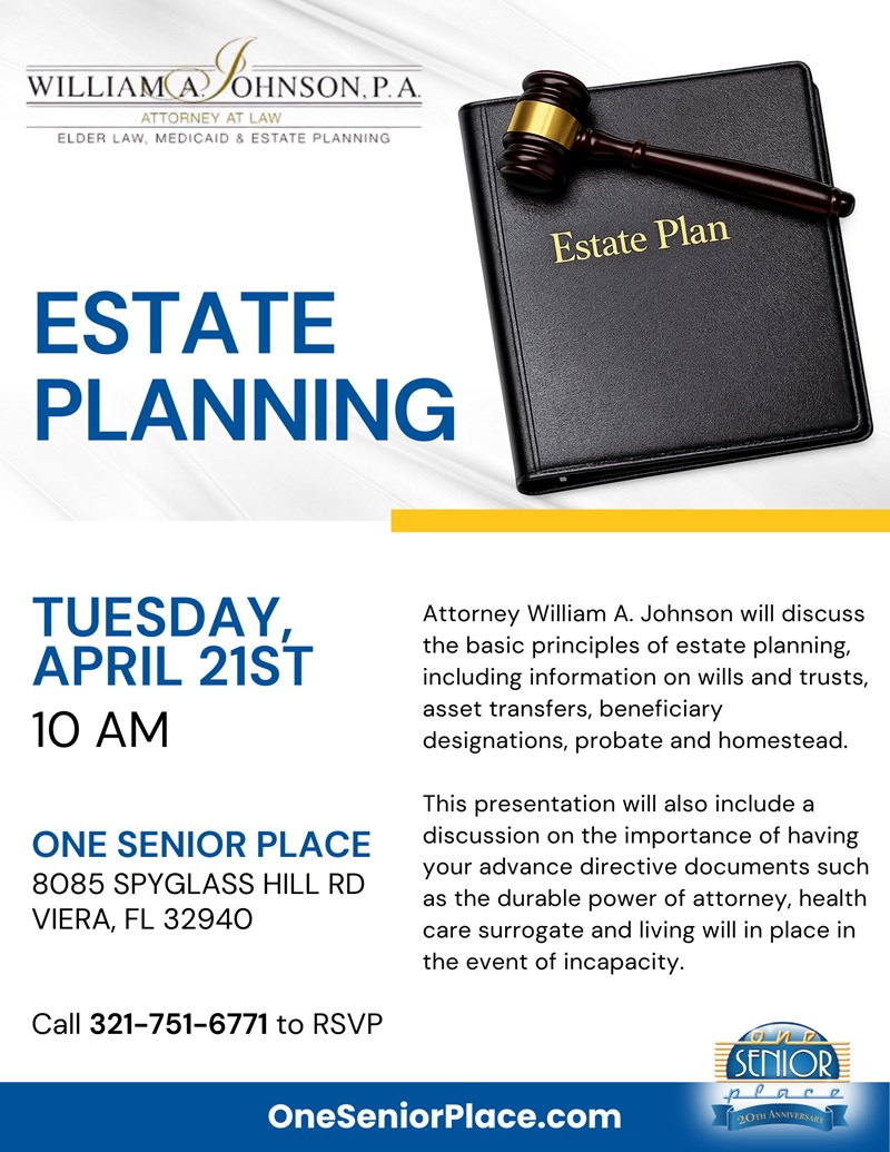 Estate Planning with William Johnson, P.A.