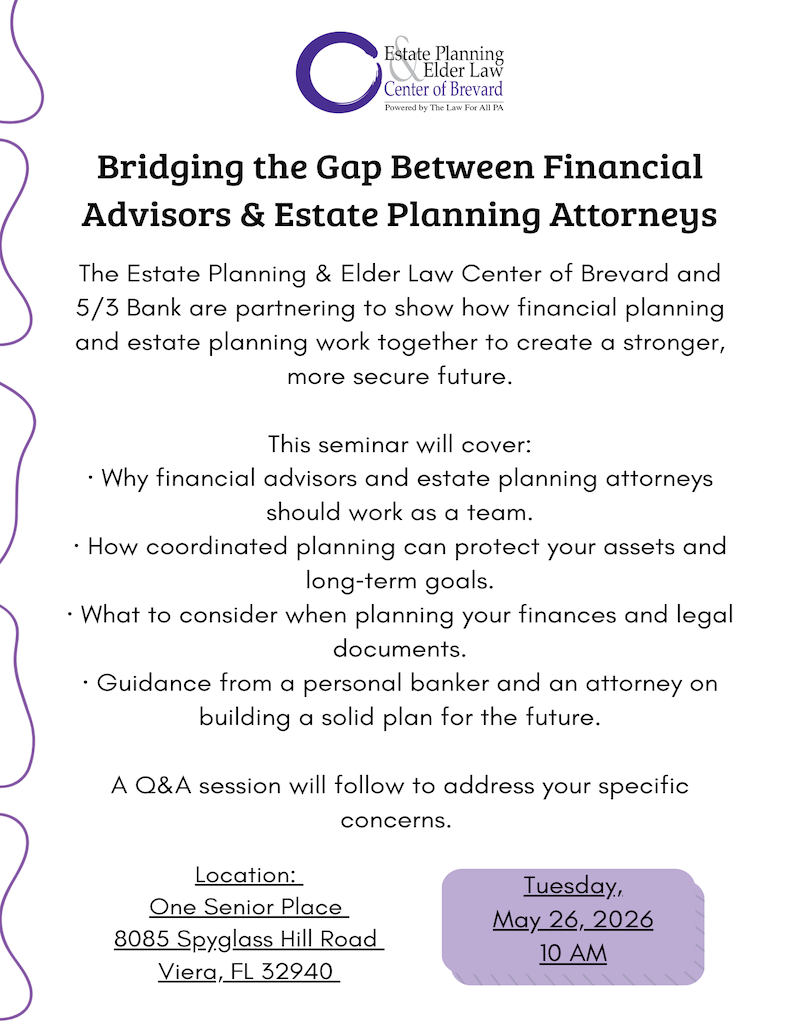 Bridging the Gap Between Financial Advisors & Estate Planning Attorneys w/ Estate Planning & Elder Law Powered by The Law For All