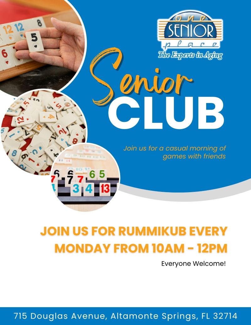 Senior Club: Rummikub
