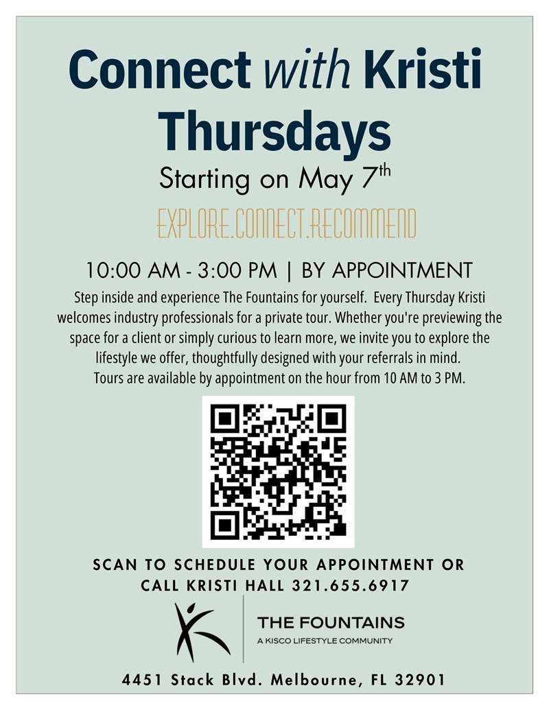 Connect with Kristi Thursdays!