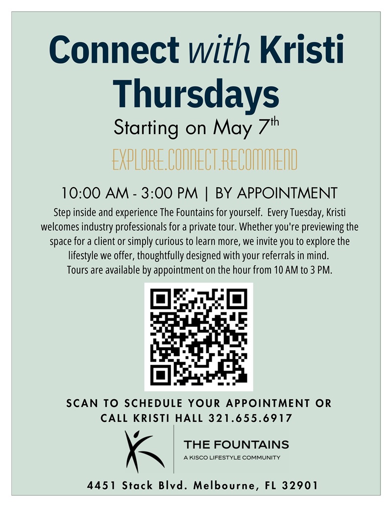 Connect with Kristi Tuesdays!