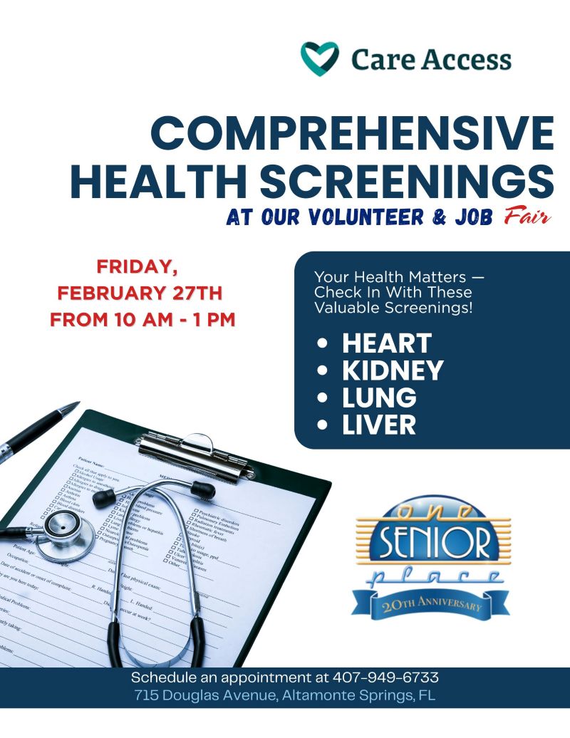 Comprehensive Health Screenings