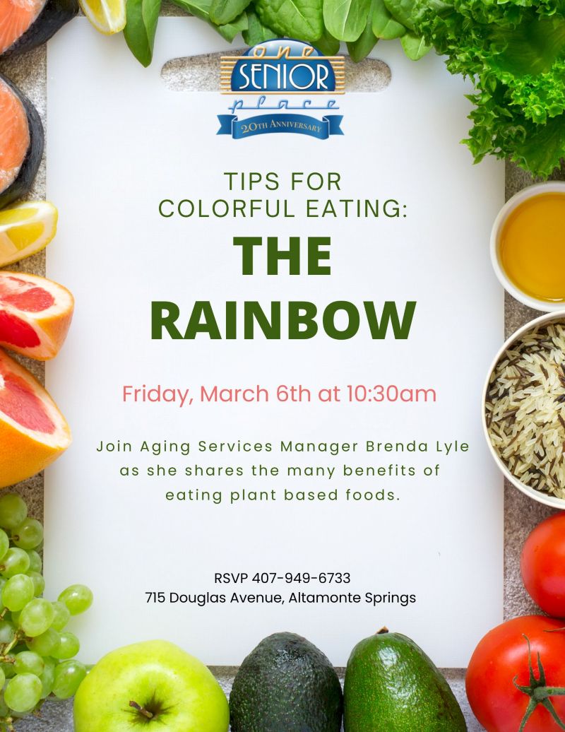Tips for Colorful Eating: The Rainbow