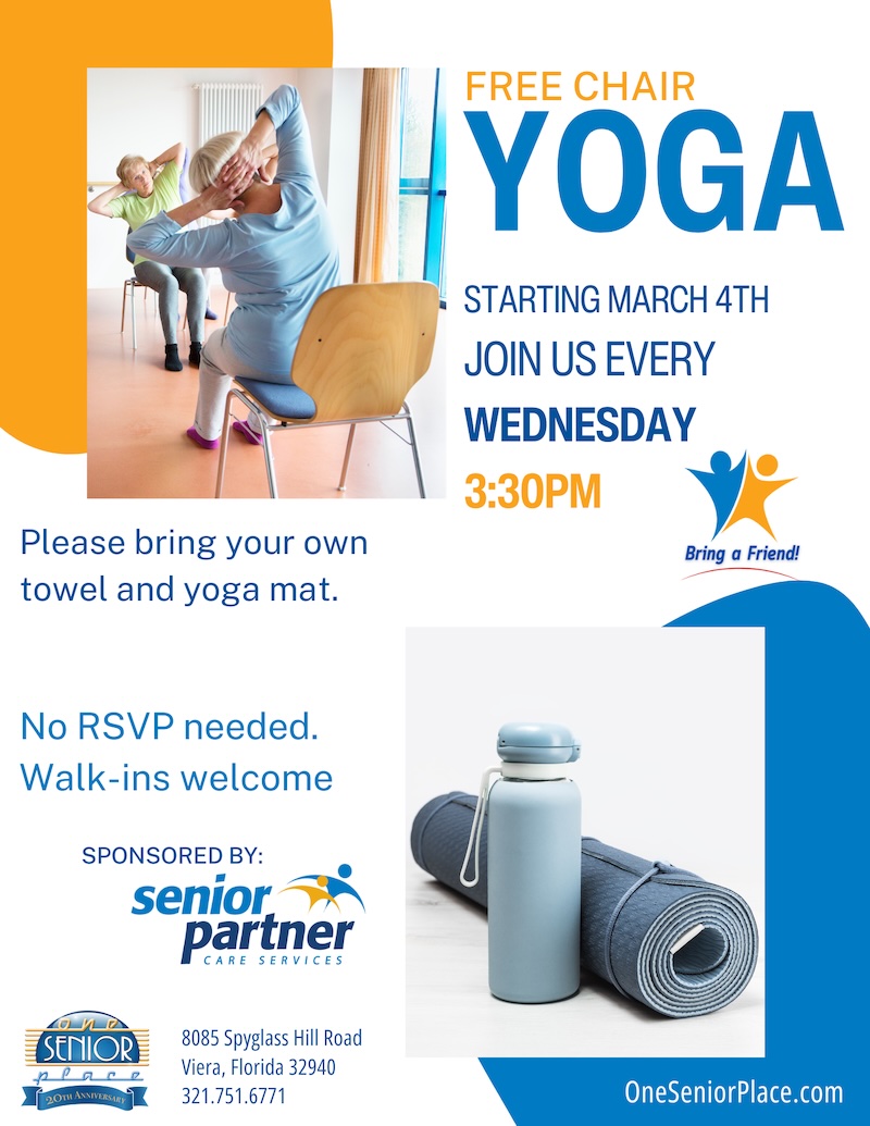 Chair Yoga w/ Senior Partner Care Services