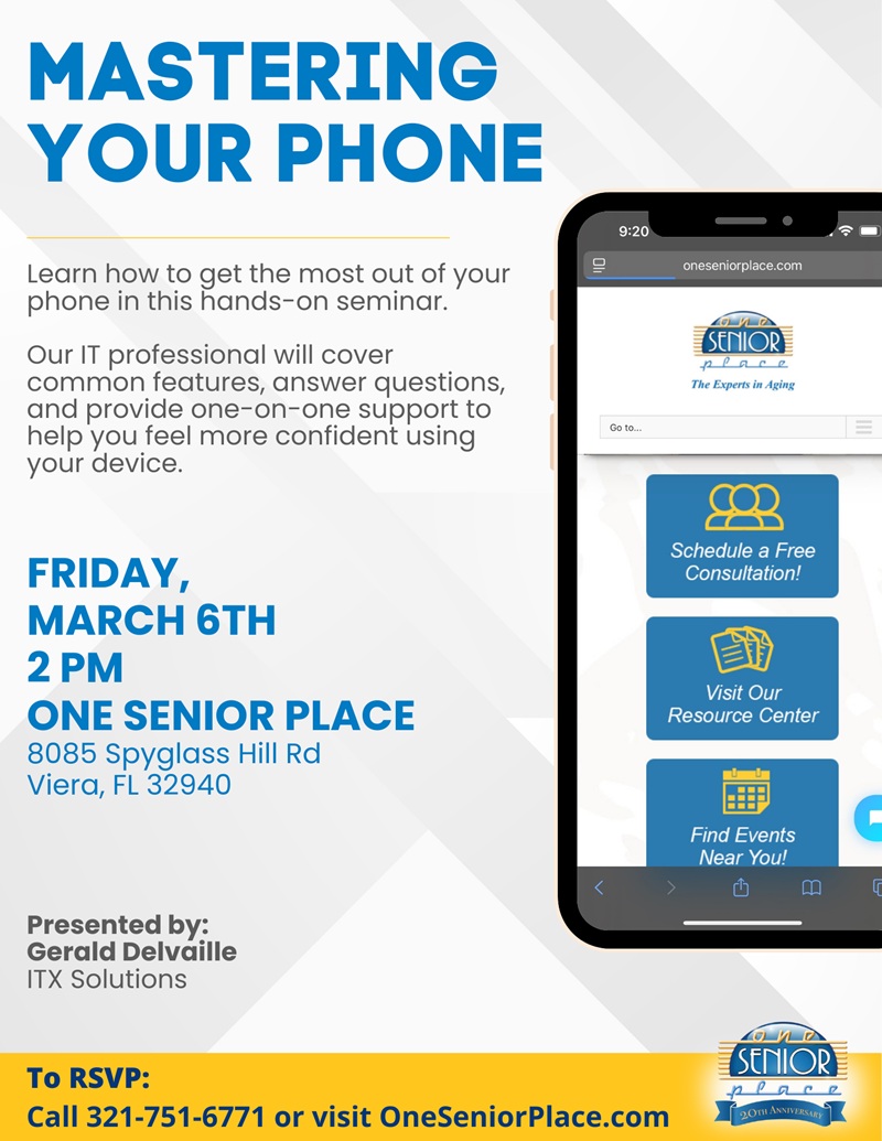 Mastering Your Phone w/ Gerald Delvaille, ITX Solutions