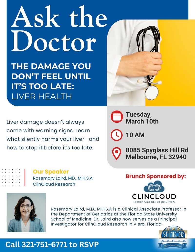 Ask The Doctor "The Damage You Don't Feel Until It's Too Late: Liver Health"