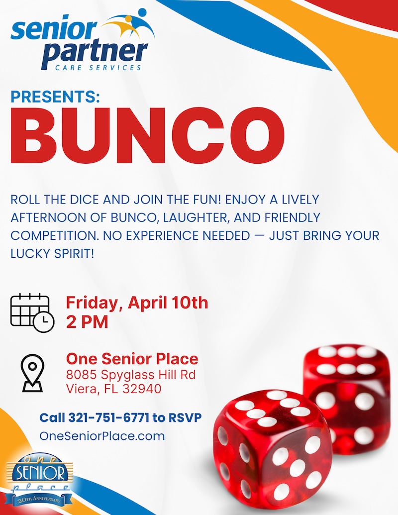 BUNCO! Hosted by Senior Partner Care Services