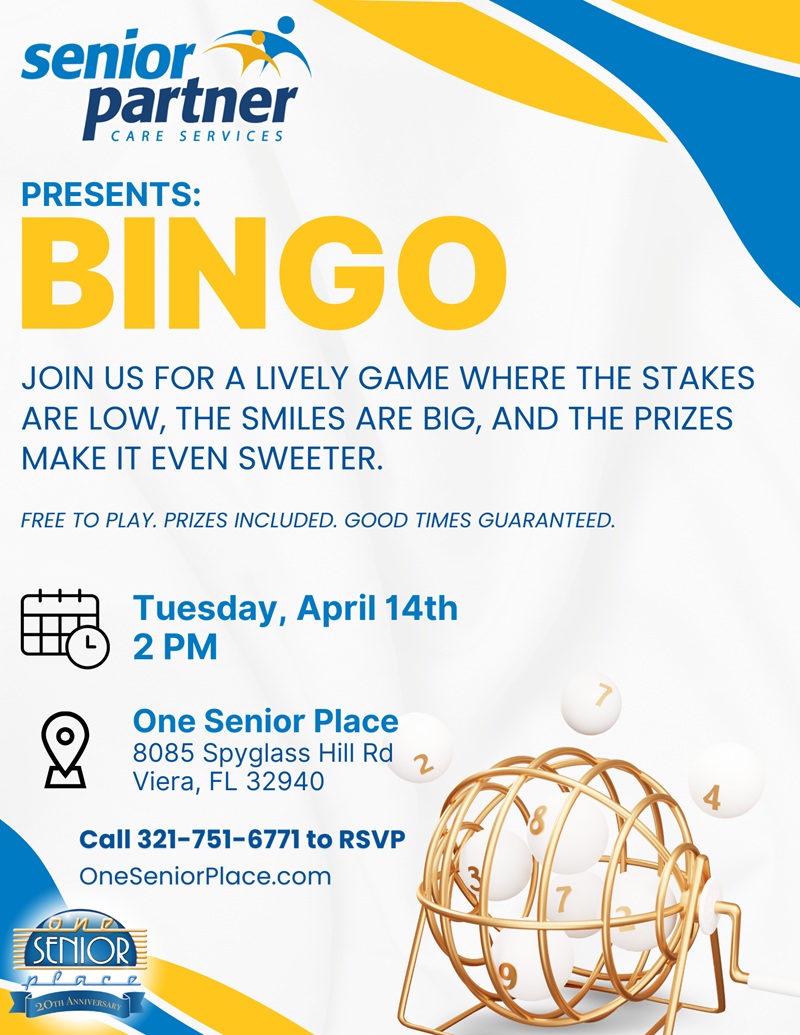 BINGO! Hosted by Senior Partner Care Services