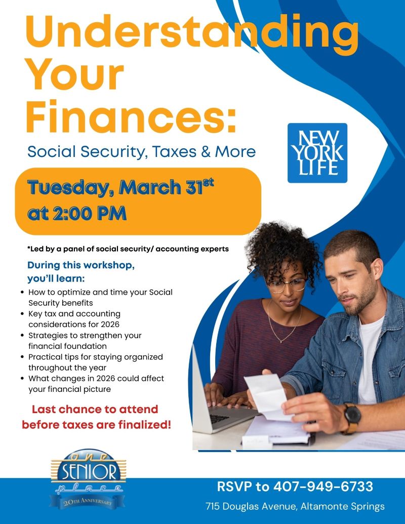 Understanding Your Finances: Social Security, Taxes, & More!