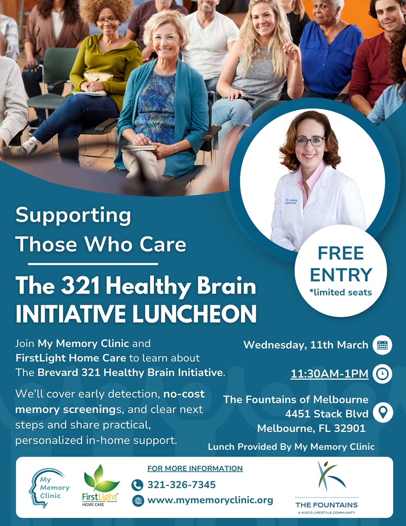 Supporting Those Who Care: The 321 Healthy Brain Initiative Luncheon