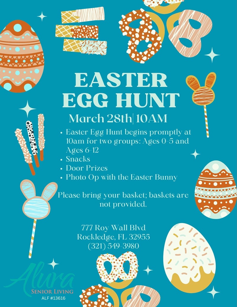 Easter Egg Hunt at Alura Senior Living
