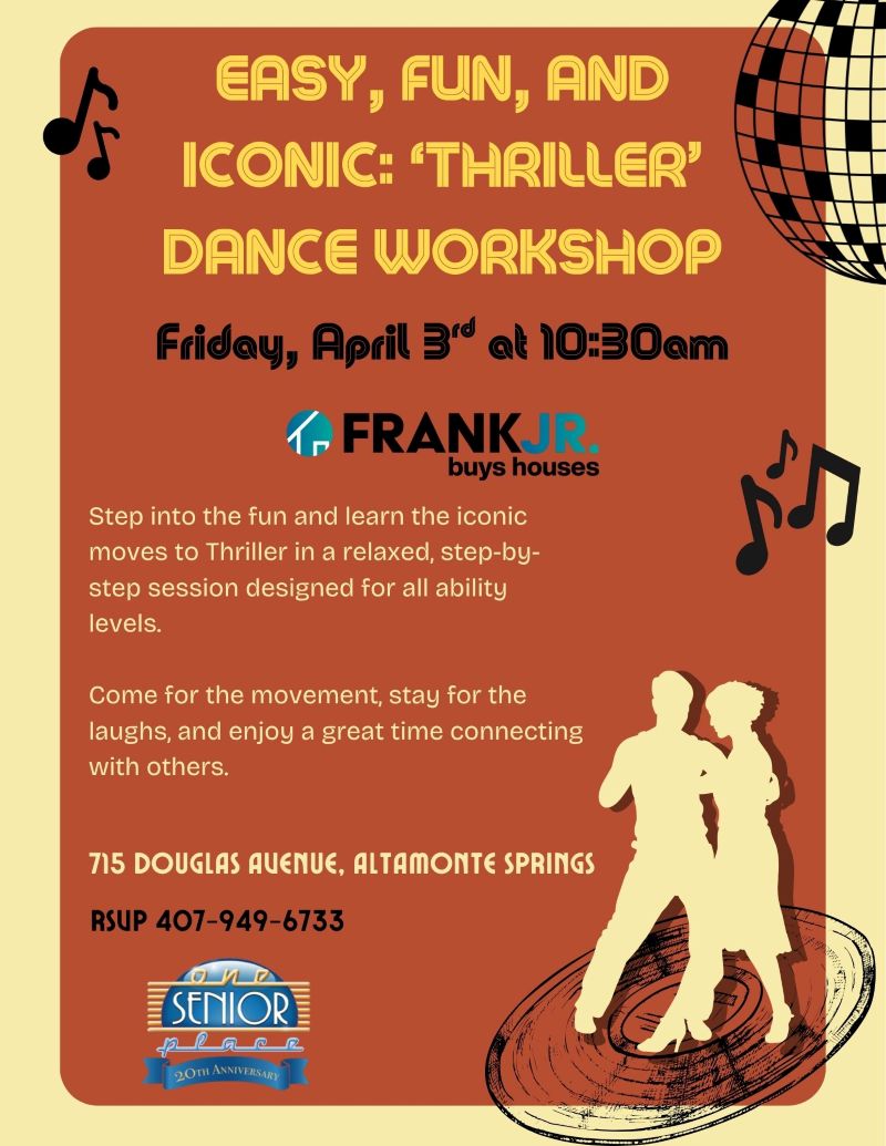 Easy, Fun, & Iconic: 'Thriller' Dance Workshop