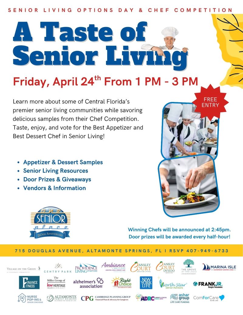 A Taste of Senior Living