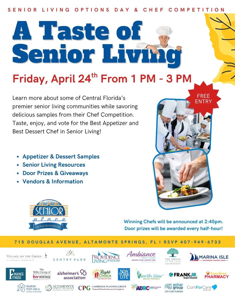 A Taste of Senior Living