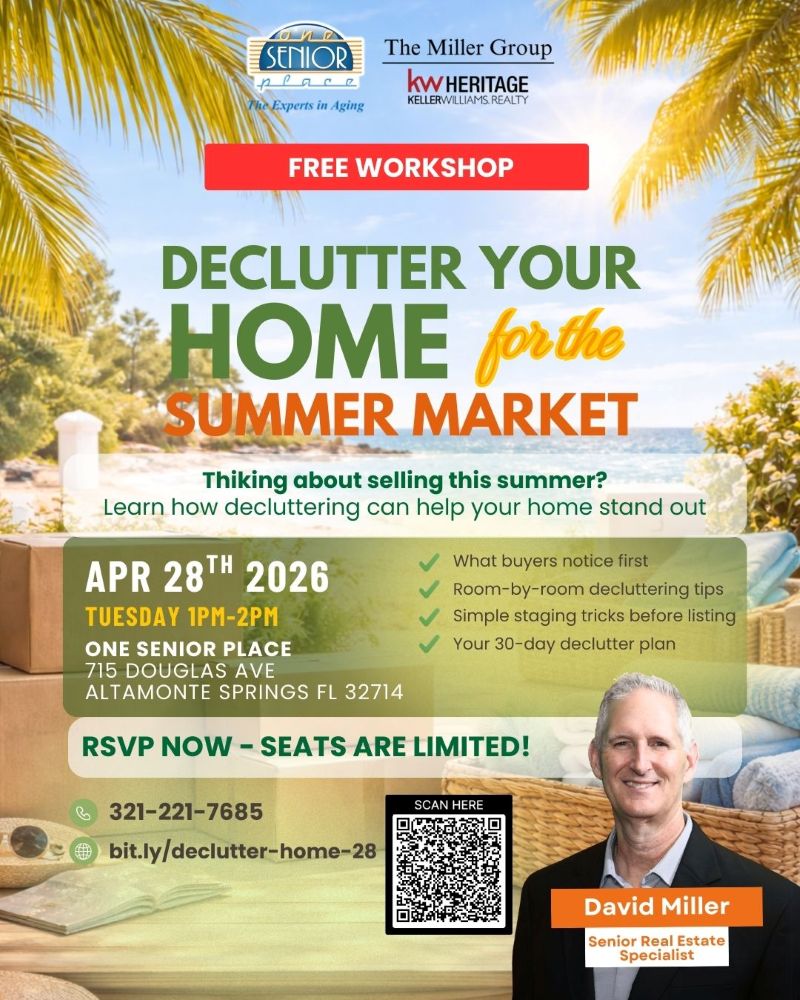Declutter Your Home for the Summer Market