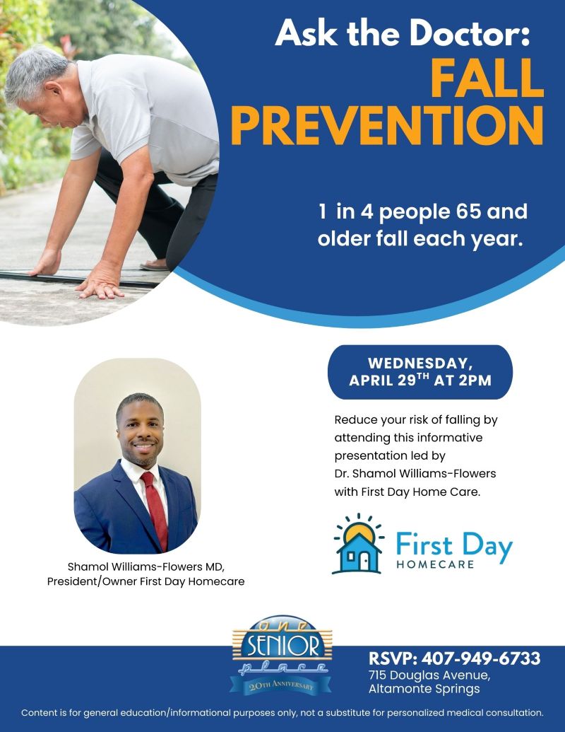Ask the Doctor: Fall Prevention