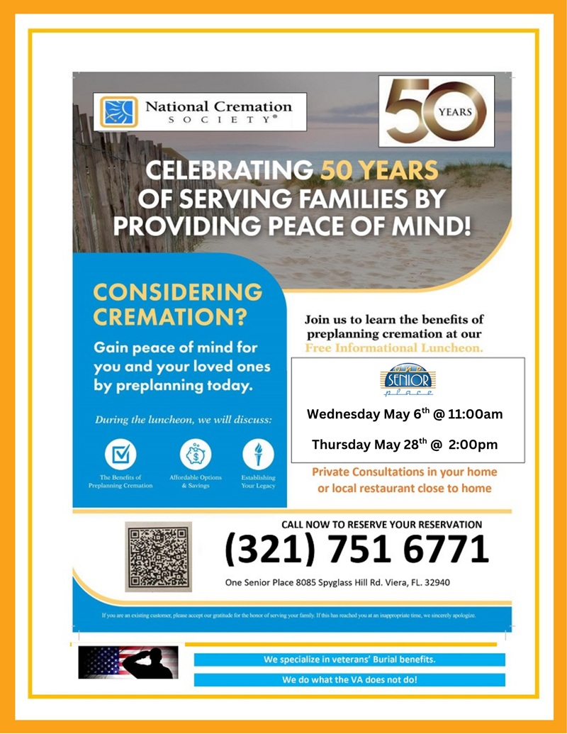 Benefits of Pre-Planning Your Cremation w/ National Cremation Society