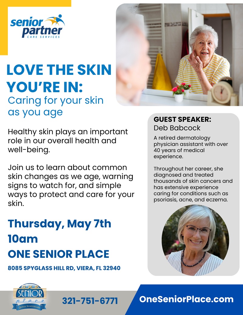 Love The Skin You're In: Caring for your skin as you age