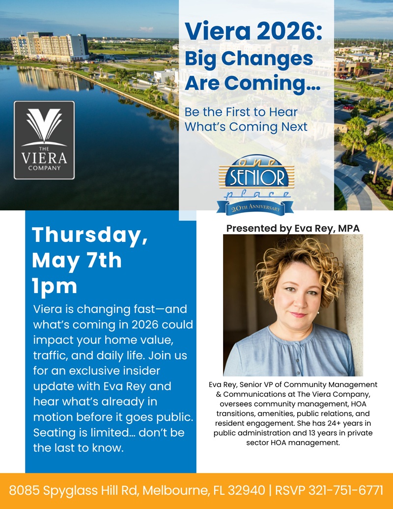 Viera 2026: Big Changes Are Coming...Be the First to Hear What's Coming Next! w/ The Viera Company