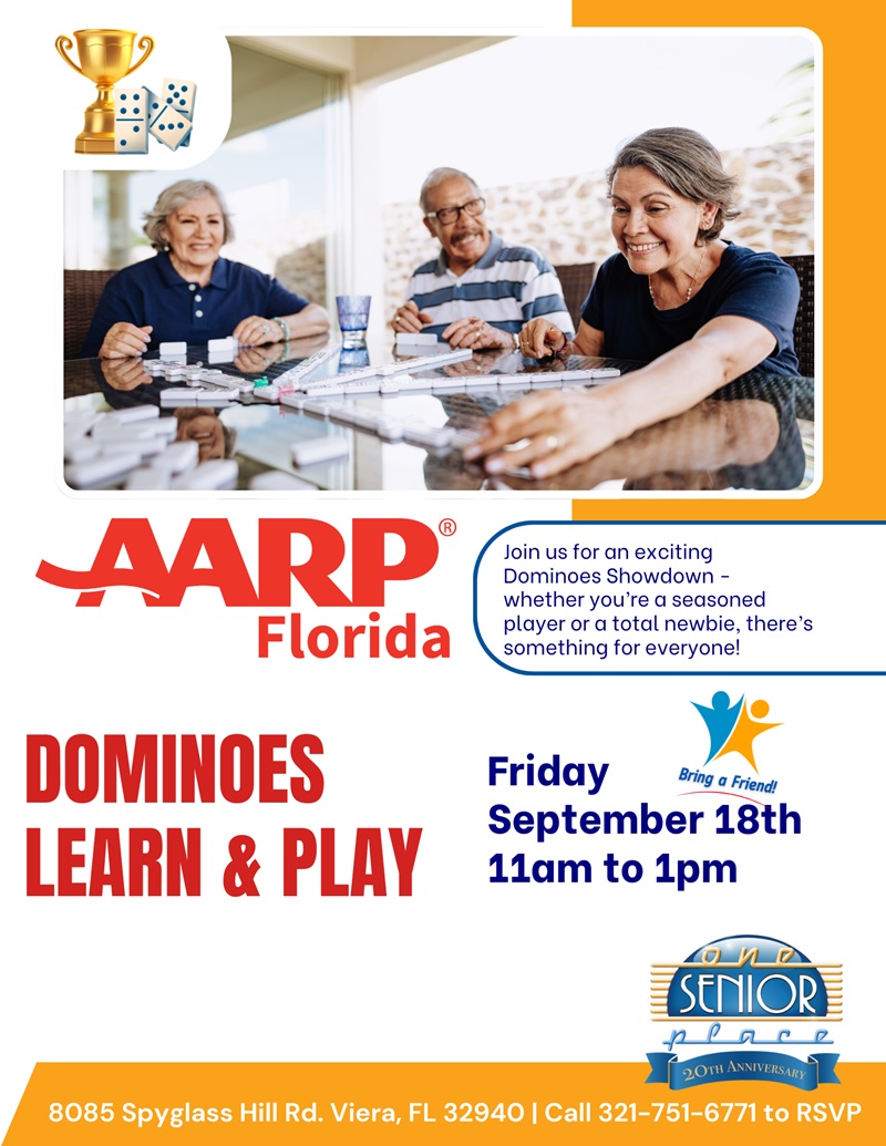AARP Dominoes Learn & Play Event